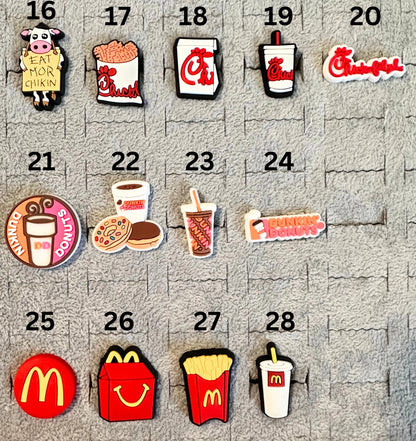 Food & Beverage Shoe Charms image 3