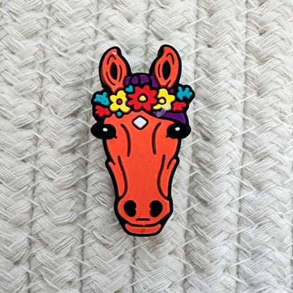Floral Horse Head image 1