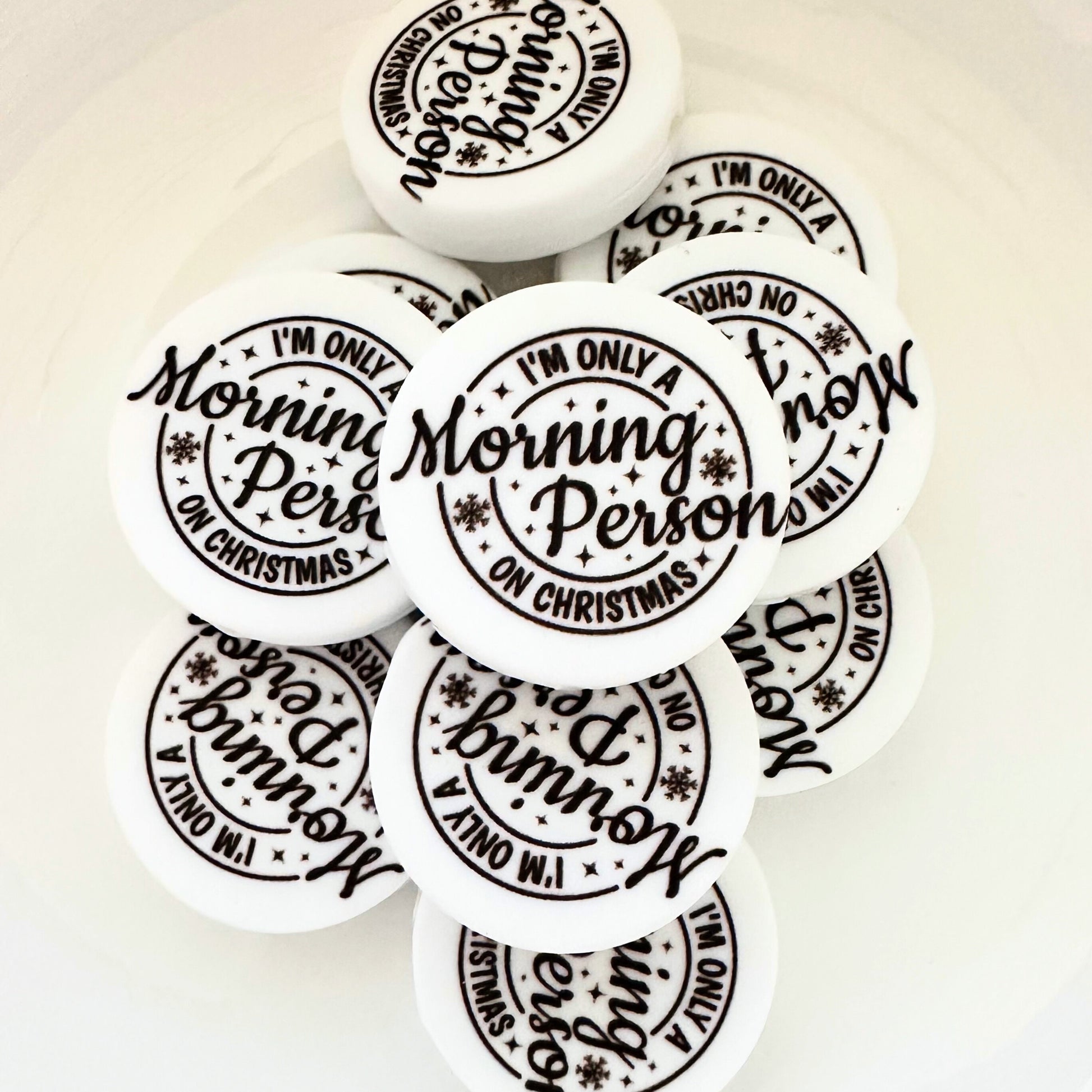 I'm Only A Morning Person On Christmas image 0