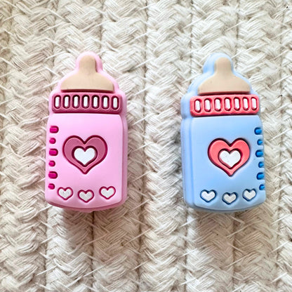 It's a Girl Boy Baby Bottle Pregnancy Announcement image 1