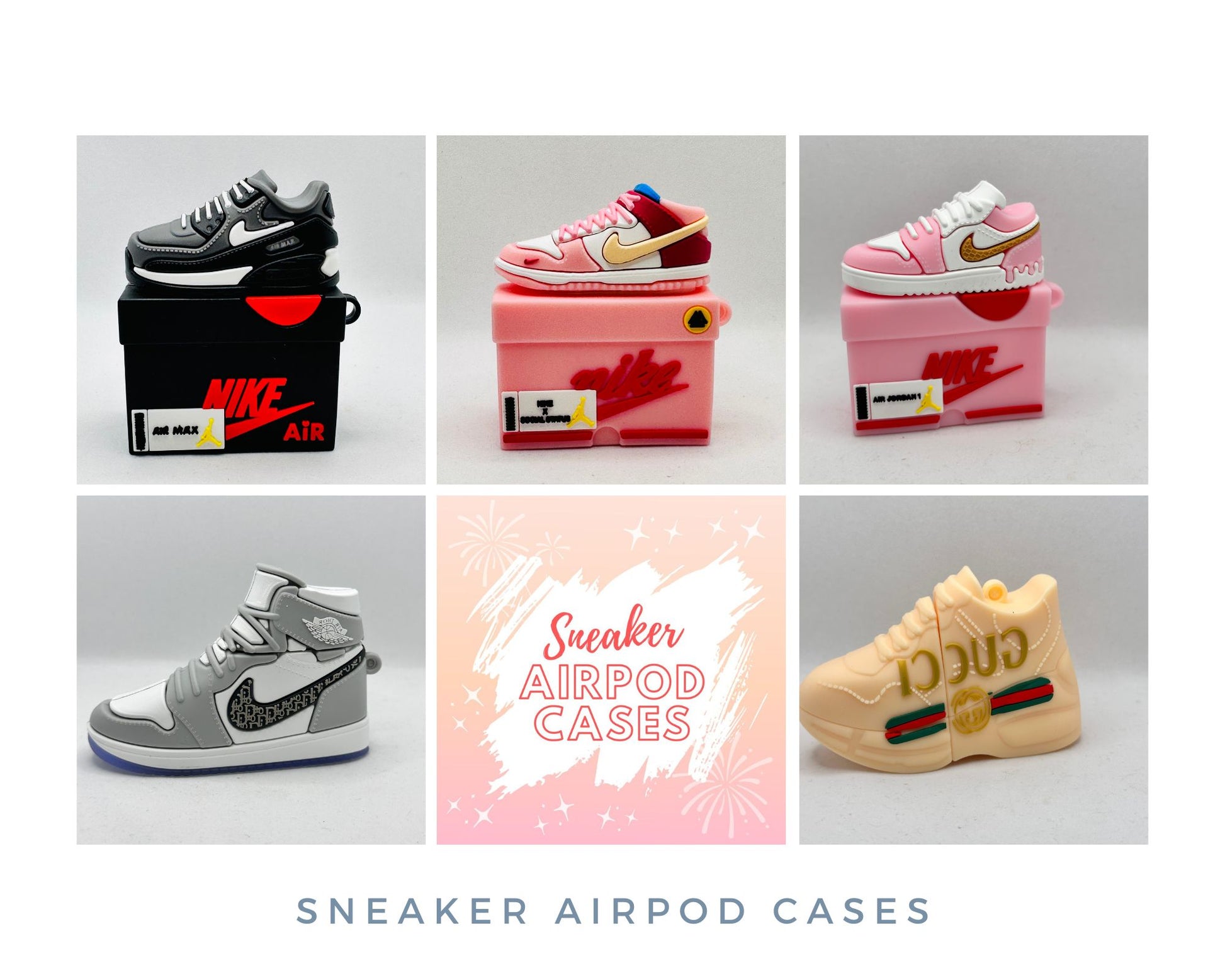 Sneaker Airpod Cases- Generation 1/2 & Pro image 1