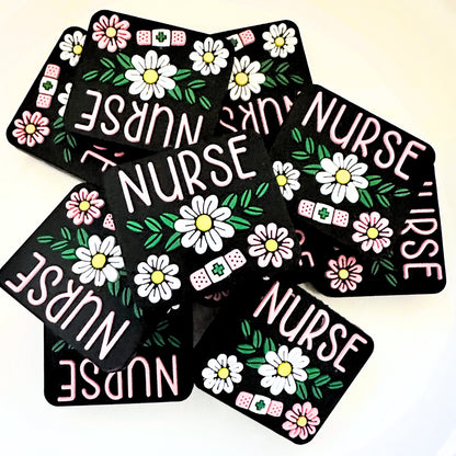 Floral Band-Aide Nurse Medical RN Doctor image 0