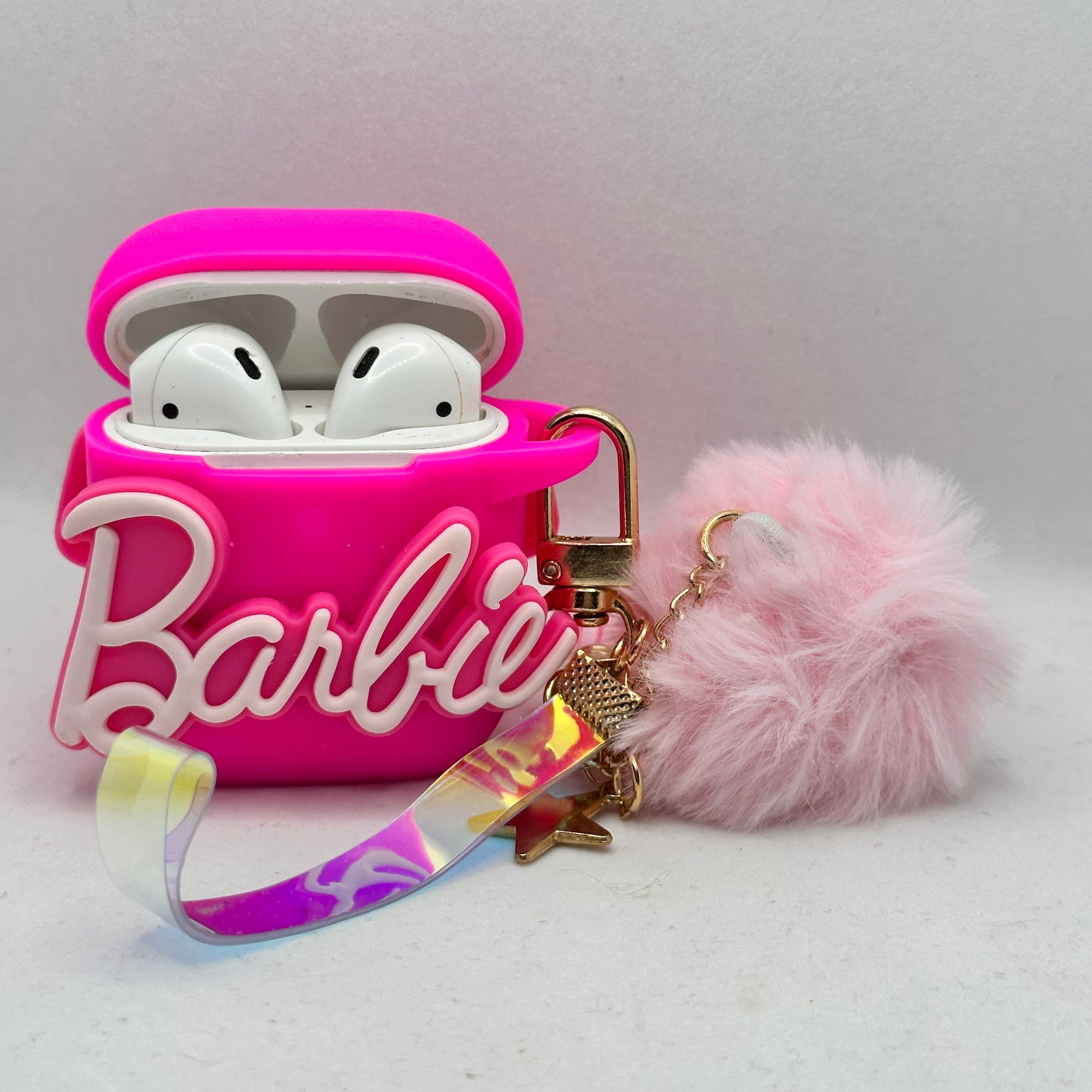 Pink Girly Airpod Case image 1